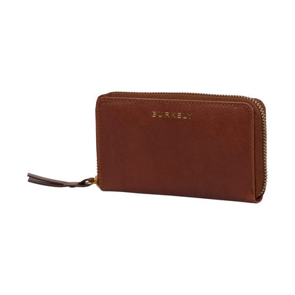 Burkely Fine Florence Medium Zip Around Wallet Chestnut