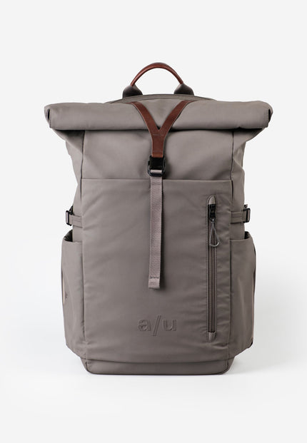 Aunts & Uncles Yunoko RE Rolltop-Rucksack 16 Zoll Volcano Grey