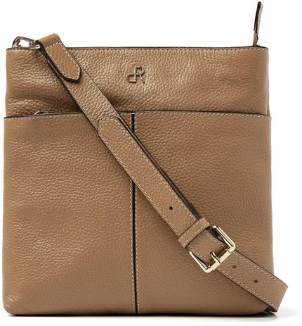 Borsa a tracolla dR Amsterdam alta - serie Mint Burro