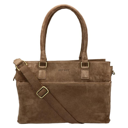 DSTRCT Laptoptas / Werktas / School tas Dames Leer 15.6 Inch Portland Road