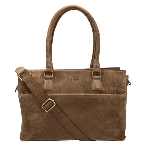 DSTRCT Laptoptas / Werktas / School tas Dames Leer 15.6 Inch Portland Road