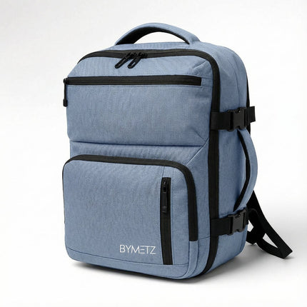 ByMetz Rugzak 40x30x20 cm Ryanair & Transavia Mauve Blue