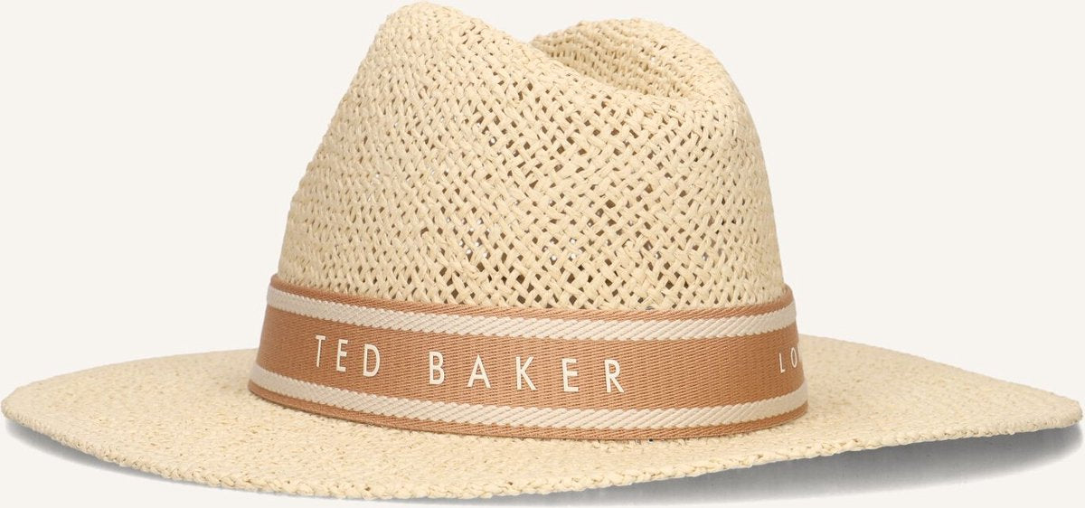 Ted Baker Clairie Faux Straw Fedora- Chapéu