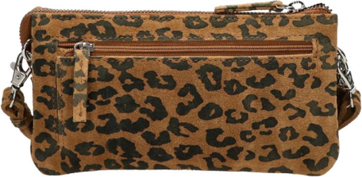 DSTRCT Kleine Crossbodytas / Schoudertas Dames Portland Road Panterprint