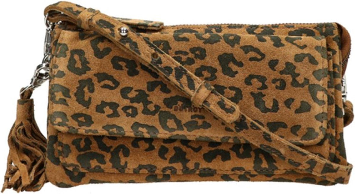 DSTRCT Kleine Crossbodytas / Schoudertas Dames Portland Road Panterprint