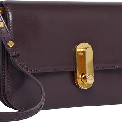 Ted Baker Kkaysa Polished Small Leather Cross Body Bag