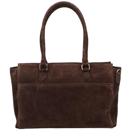 DSTRCT Laptoptas / Werktas / School tas Dames Leer 15.6 Inch Portland Road