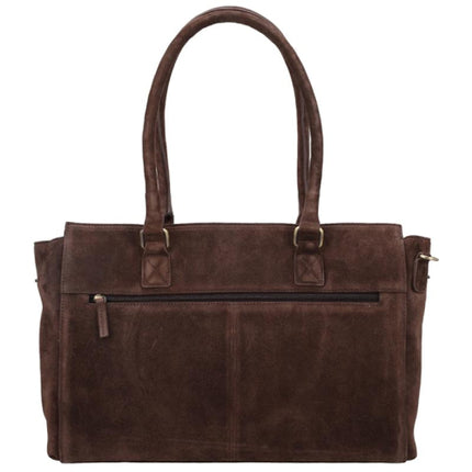 DSTRCT Laptoptas / Werktas / School tas Dames Leer 15.6 Inch Portland Road