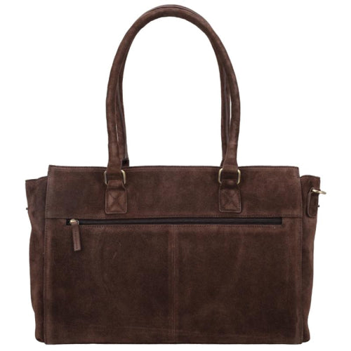 DSTRCT Laptoptas / Werktas / School tas Dames Leer 15.6 Inch Portland Road