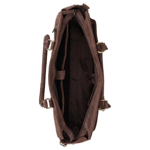 DSTRCT Laptoptas / Werktas / School tas Dames Leer 15.6 Inch Portland Road