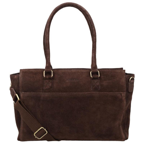 DSTRCT Laptoptas / Werktas / School tas Dames Leer 15.6 Inch Portland Road