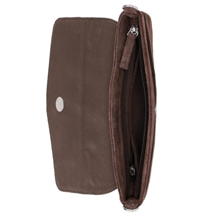 DSTRCT Crossbodytas / Schoudertas / Clutch Dames Suède Portland Road