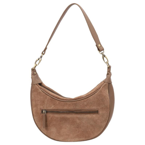 DSTRCT Hobo S Schoudertas Suede-Leder Portland Road