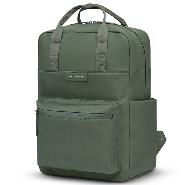 Kapten & Son Rugzak Bergen Pro Donker Groen 15 Inch