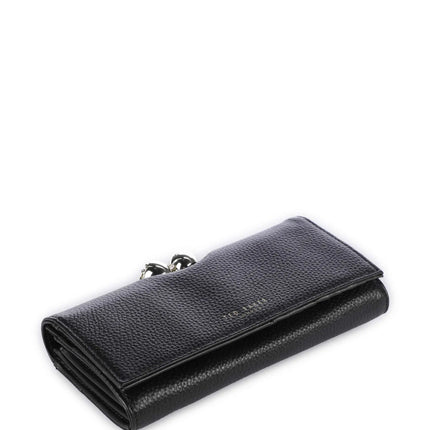 Ted Baker Roosali Rose Detail Leather Bobble Purse L