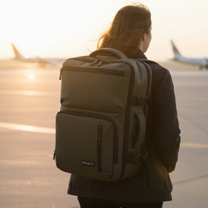 ByMetz Rugzak 55x40x20 Ryanair - Transavia - Expandable naar 55x40x25