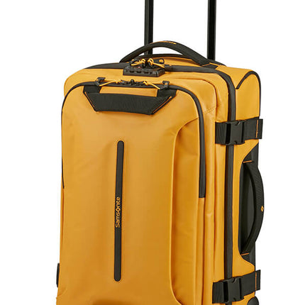 Samsonite 55x35x20/25 Double Frame Wheeled Ecodiver Yellow