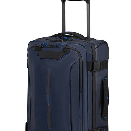 Samsonite 55x35x20/25 Double Frame Wheeled Ecodiver Blue Nights