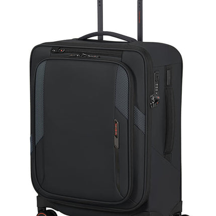 Samsonite Glazed Handbagage Spinner 55x40x23/26 cm Black