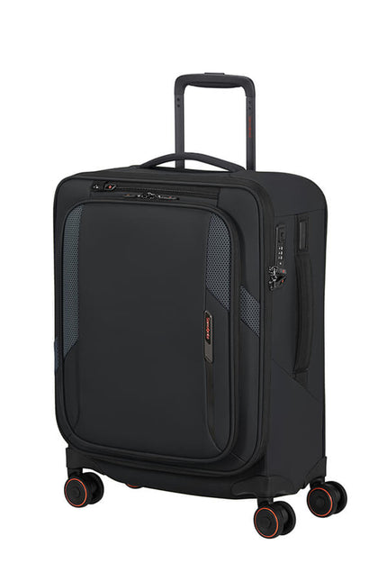 Samsonite Glazed Handbagage Spinner 55x40x23/26 cm Black