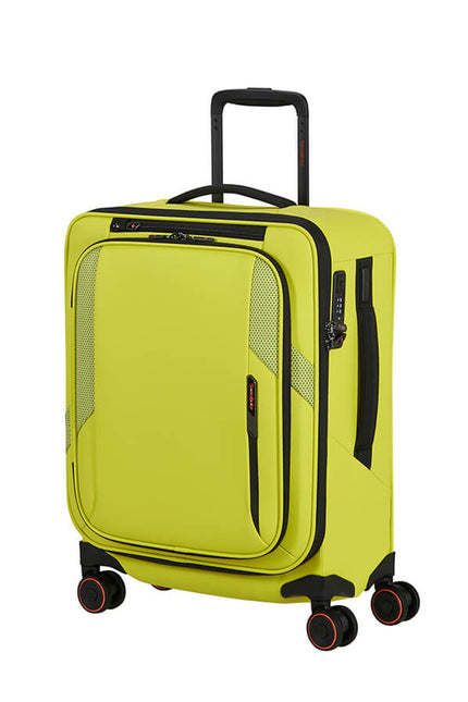 Samsonite Glazed Handbagage Spinner 55x40x23/26 cm Lime Punch