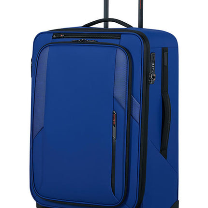 Samsonite Glazed Spinner 67 cm - Udvidbar 83/94 liter - 67x44x30/33 cm Electric Blue