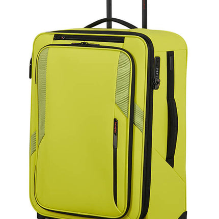 Samsonite Glazed Spinner 67 cm - Udvidbar 83/94 liter - 67x44x30/33 cm Lime Punch
