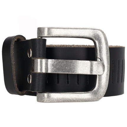 Hide & Stitches Conjunto de Correias Frisco Preto