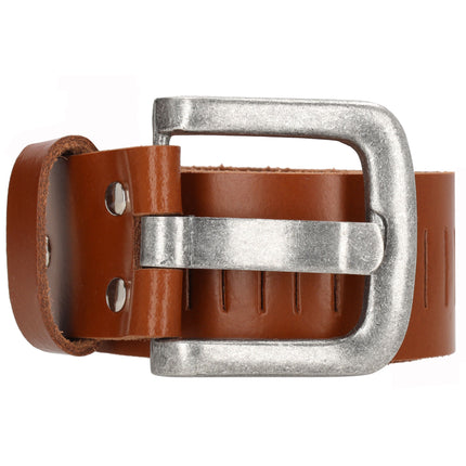 Hide & Stitches Conjunto de Correias Frisco Castanho