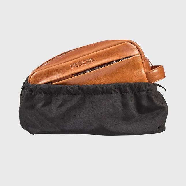 Negotia Alpha Apex Leren Toilettas