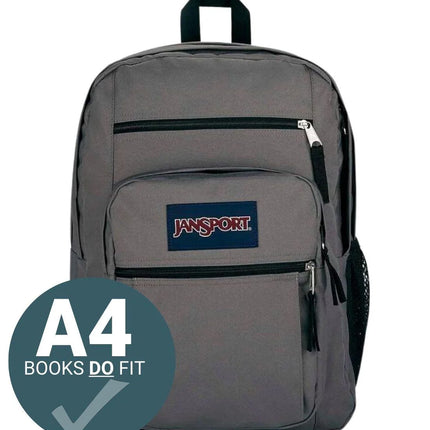 Mochila JanSport Big Student 15 Inch Cinzento grafite