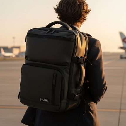 ByMetz Rugzak 55x40x20 Ryanair - Transavia - Expandable naar 55x40x25