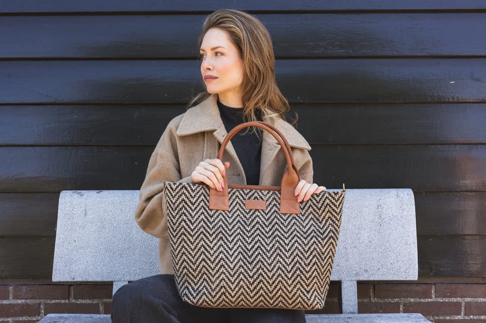 Chabo Bags Romio Jacquard Shopper 14"