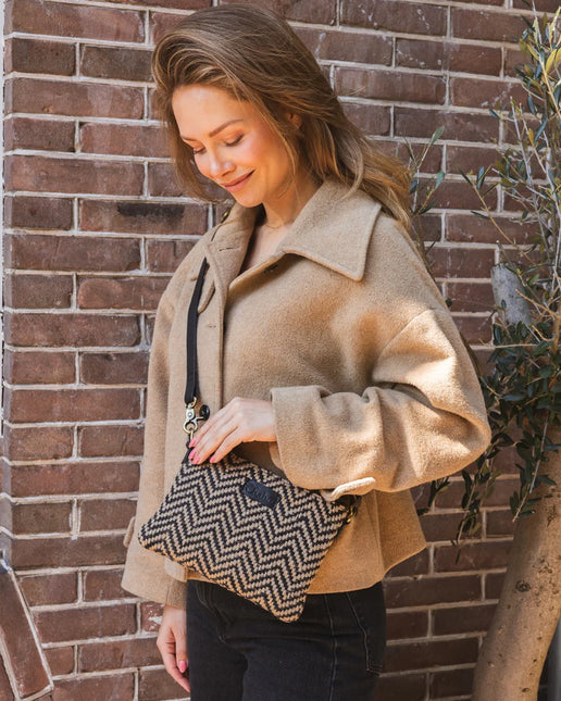Chabo Bags Romio Jaquard Clutch-Crossbody Tas