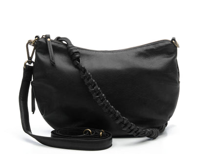 Chabo Bags Shoulderbag Byron Leren Schoudertas Black