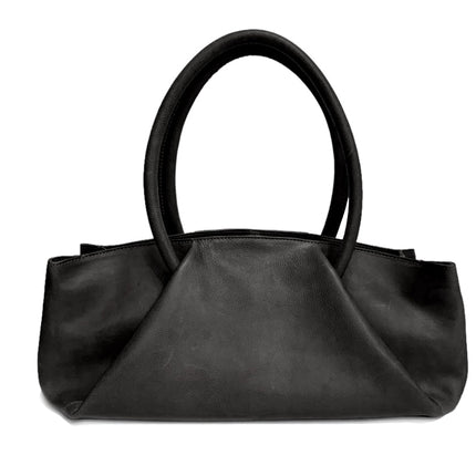 Chabo Bags Bowling Beauty Leren Handtas Black