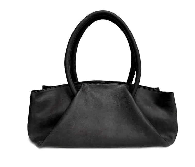 Chabo Bags Bowling Beauty Mala de Mão em Pele Preto
