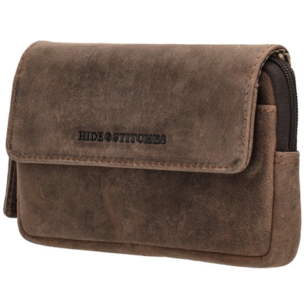 Hide & Stitches Idaho Telefoon Riemtasje met Overslagsluiting