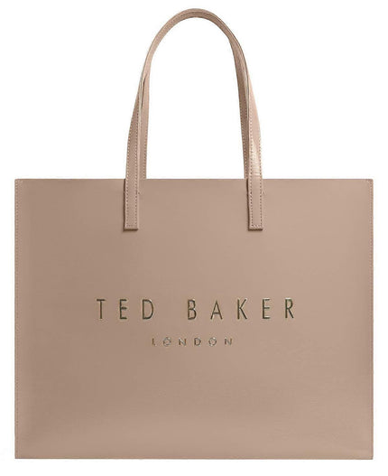 Ted Baker Crikon Bolsa Icon extra grande Stone
