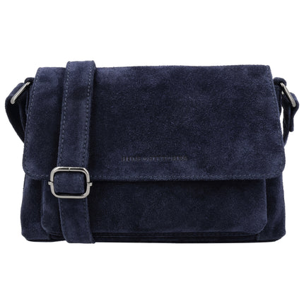 Hide & Stitches Suede Overslag Schoudertas