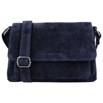 Hide & Stitches Suede Overslag Schoudertas
