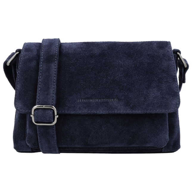 Hide & Stitches Suede Overslag Schoudertas
