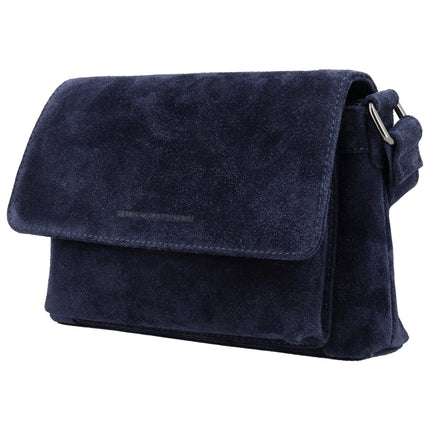 Hide & Stitches Suede Overslag Schoudertas