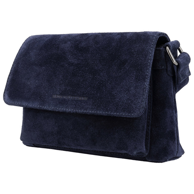 Hide & Stitches Suede Overslag Schoudertas