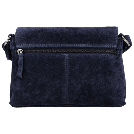 Hide & Stitches Suede Overslag Schoudertas