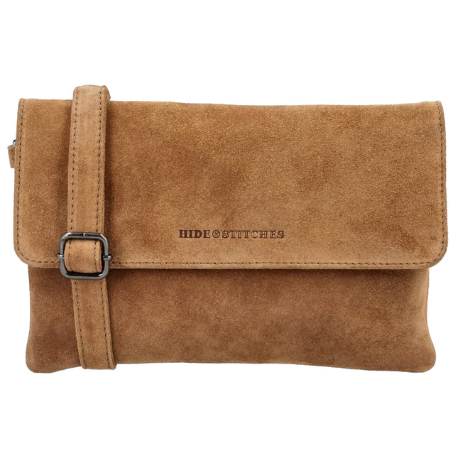 Hide & Stitches Brazos Overslag Clutch/Schoudertas Small