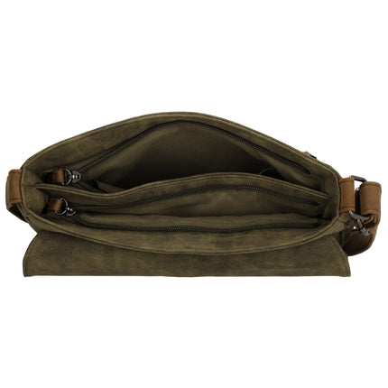 Bolsa a tiracolo Beagles Brunete com aba