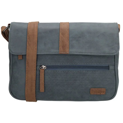 Beagles Brunete Schoudertas Met Overslag Jeansblauw