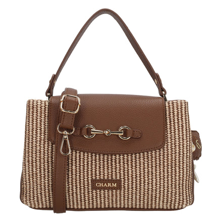 Charm London Santorini Handtas Bruin