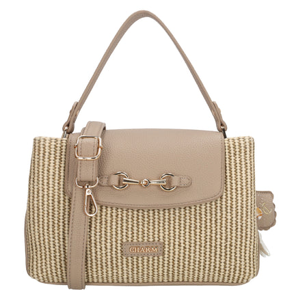 Charm London Santorini Handtas Taupe